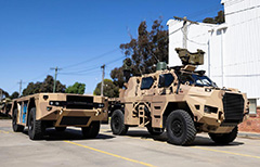 Bushmaster Dual Cab, BladeHAUL, Protected Mobility Vehicle - Medium, RapidStriker, C-UAS